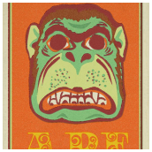 Poster with Ink Texture, Overprint and Viscosity Effects - Image (c) Scott Banks