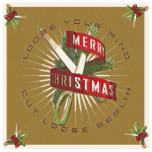 Christmas Card with Ink Texture and Offset Effects - Image (c) by Volkmar Dirk