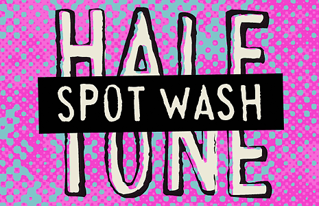 Spot Wash Halftone Image Filter for Photoshop