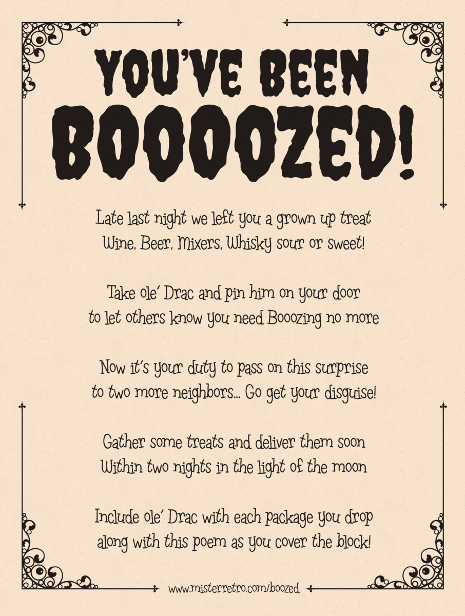 You ve Been Boozed Printable Pdf Printable Word Searches